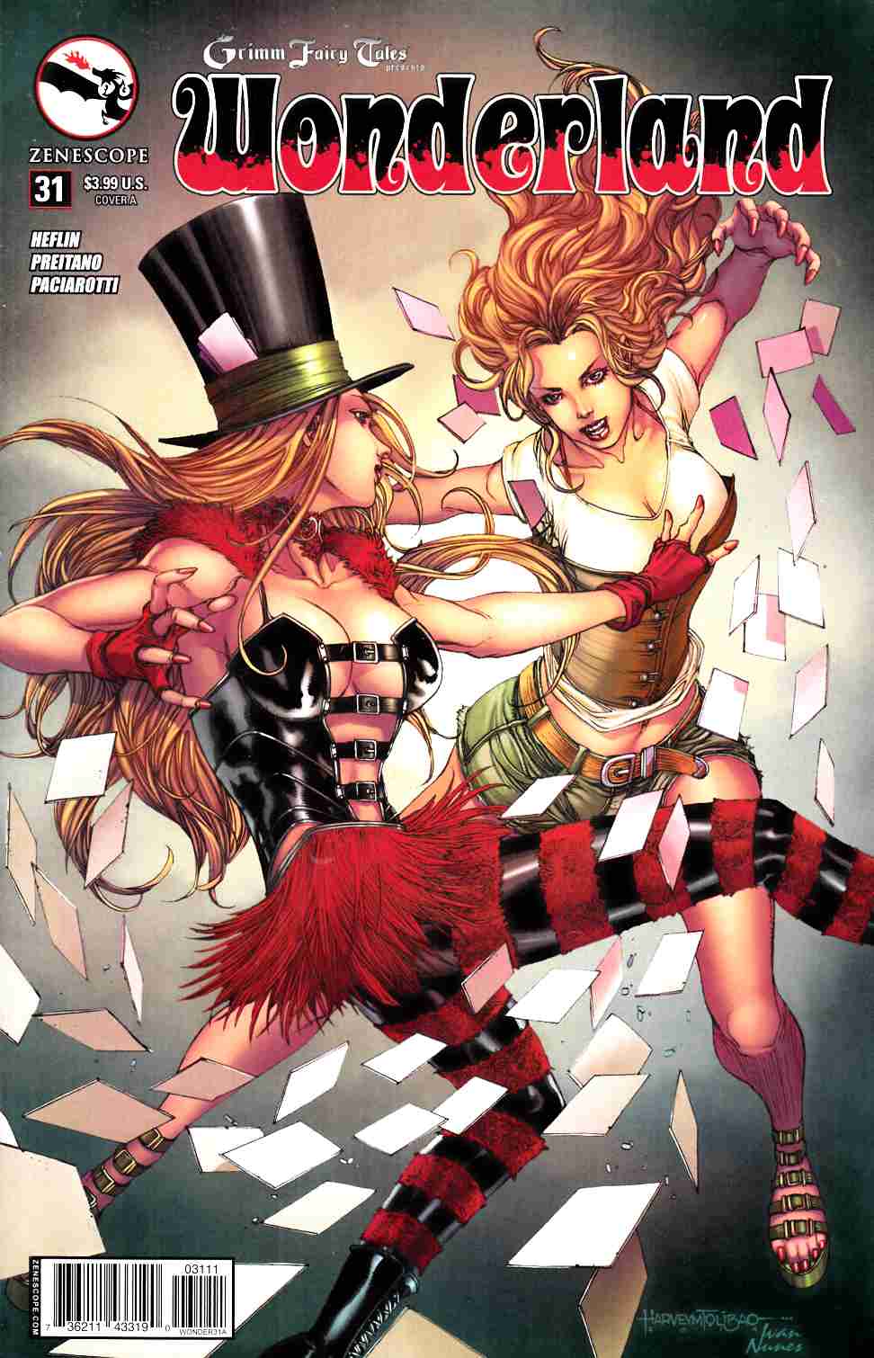 Wonderland #31 Cover A- Tolibao & Nunes [Zenescope Comic] THUMBNAIL