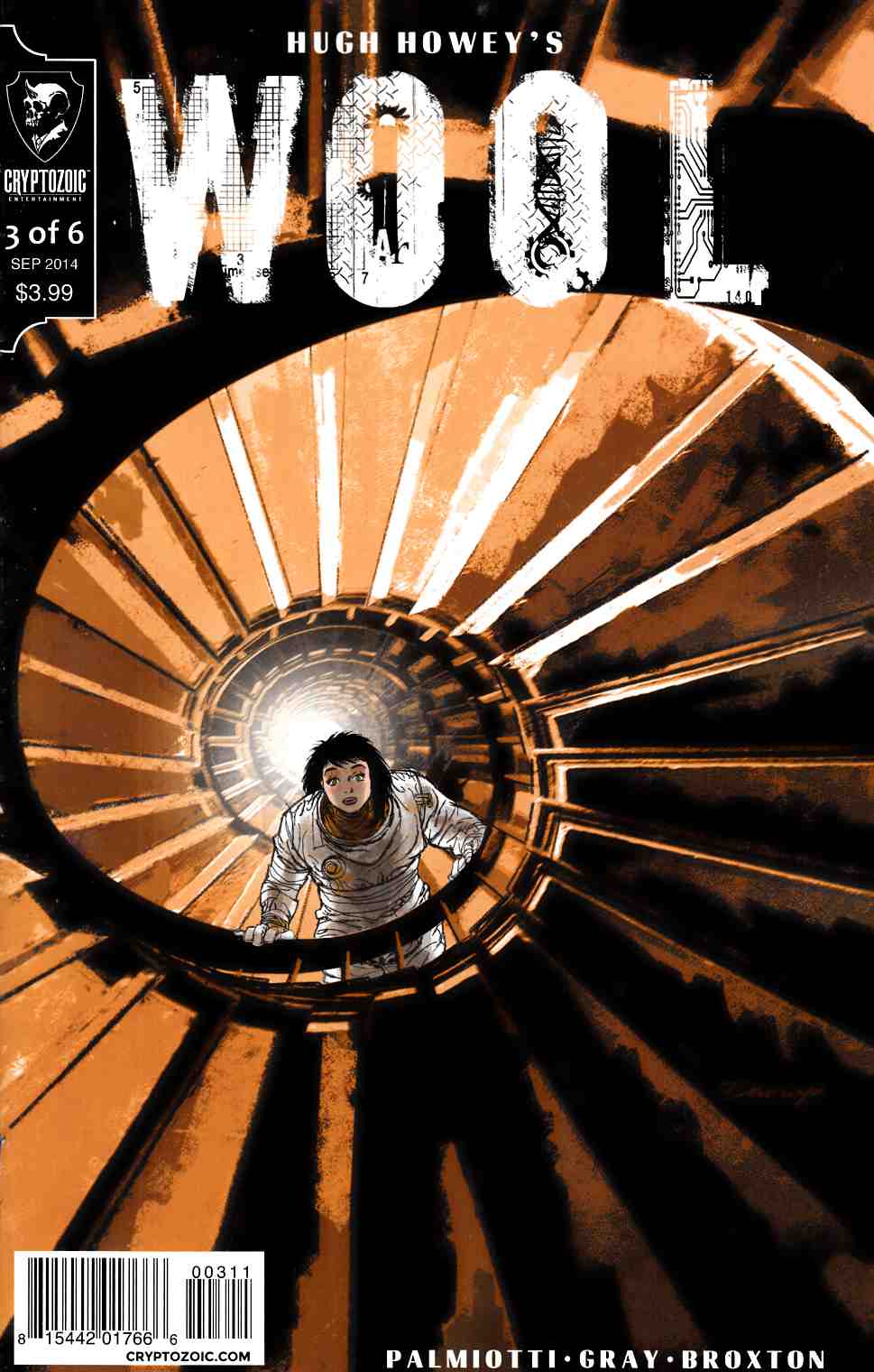 Hugh Howeys Wool #3 Near Mint (9.4) [Cryptozoic Comic] LARGE