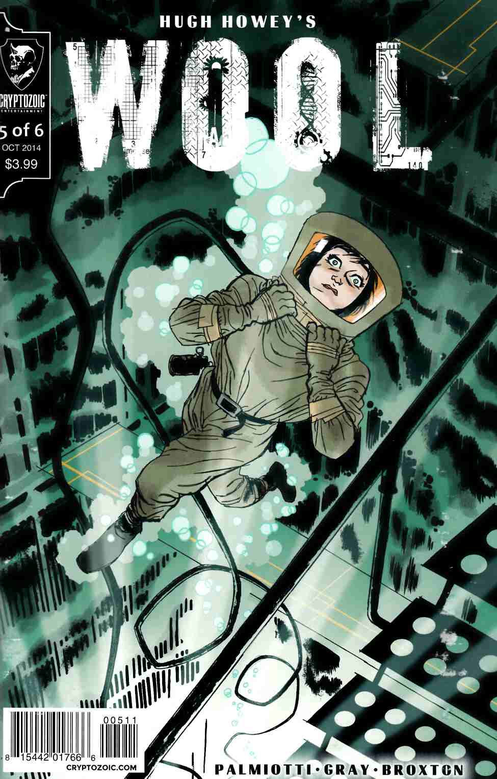Hugh Howeys Wool #5 Near Mint (9.4) [Cryptozoic Comic] LARGE