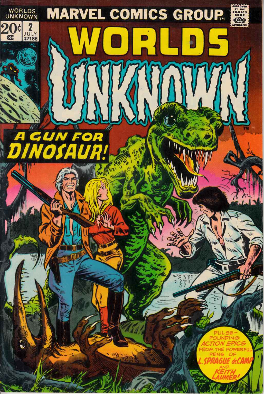 Worlds Unknown #2 Very Fine (8.0) [Marvel Comic] LARGE