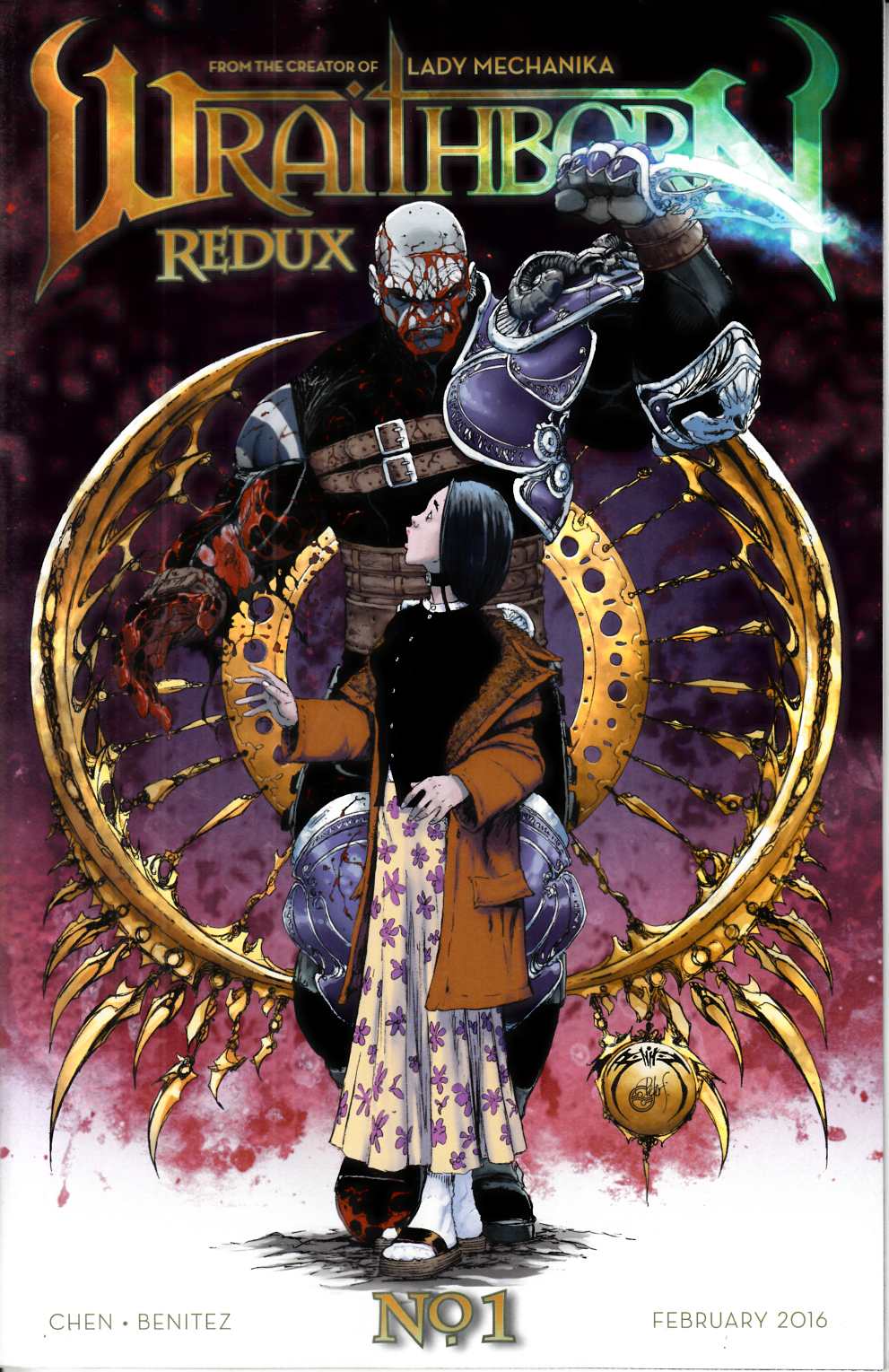 Wraithborn #1 Cover B [Benitez Comic] LARGE