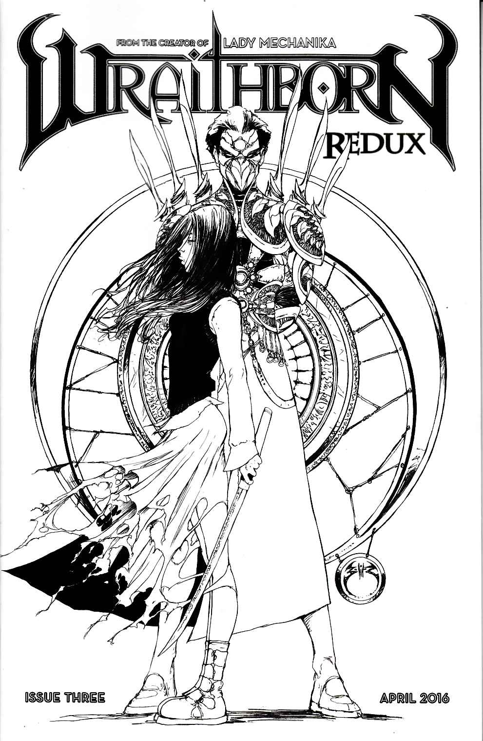 Wraithborn #3 Cover C- Benitez Incentive [Benitez Comic] LARGE