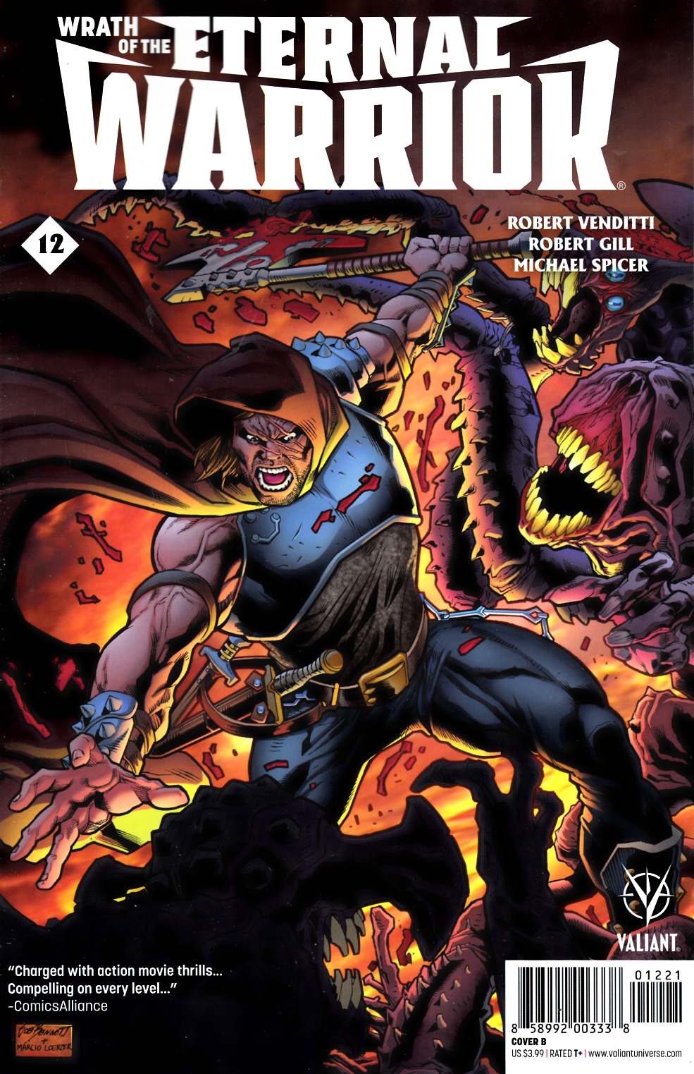 Wrath of the Eternal Warrior #12 Cover B [Valiant Comic] LARGE