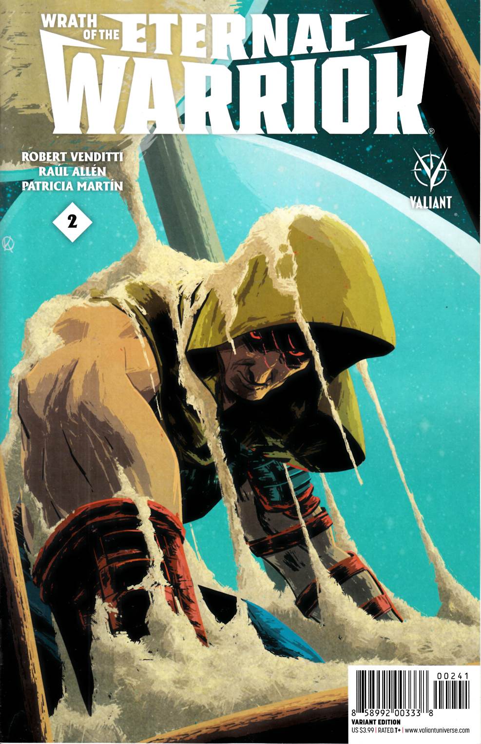 Wrath of the Eternal Warrior #2 Cover D- Kano Incentive [Valiant Comic] LARGE
