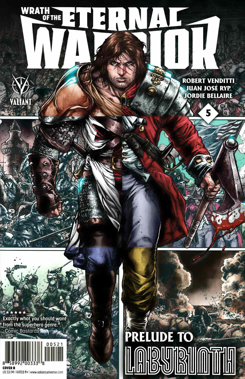 Wrath of Eternal Warrior #5 Cover B- Ryp [Valiant Comic] LARGE