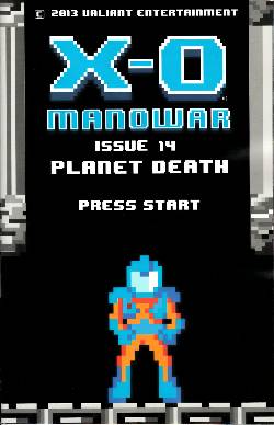 X-O Manowar (VU) #14 (PD) 8-Bit Variant [Comic] LARGE