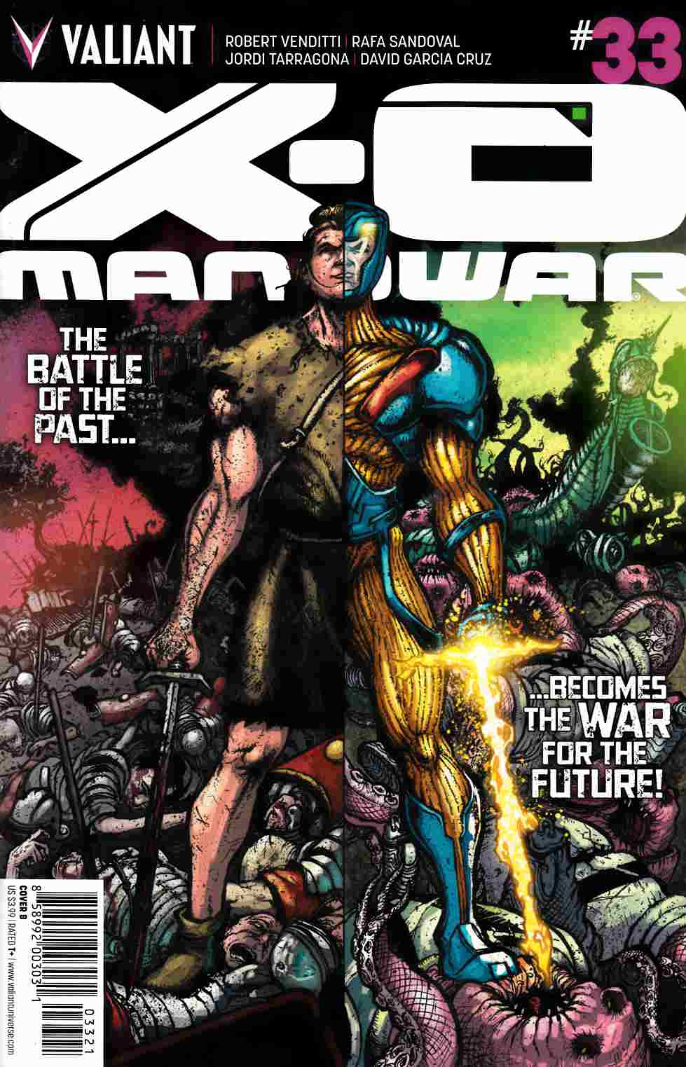 X-O Manowar #33 Cover A- Sauvage [Valiant Comic] LARGE