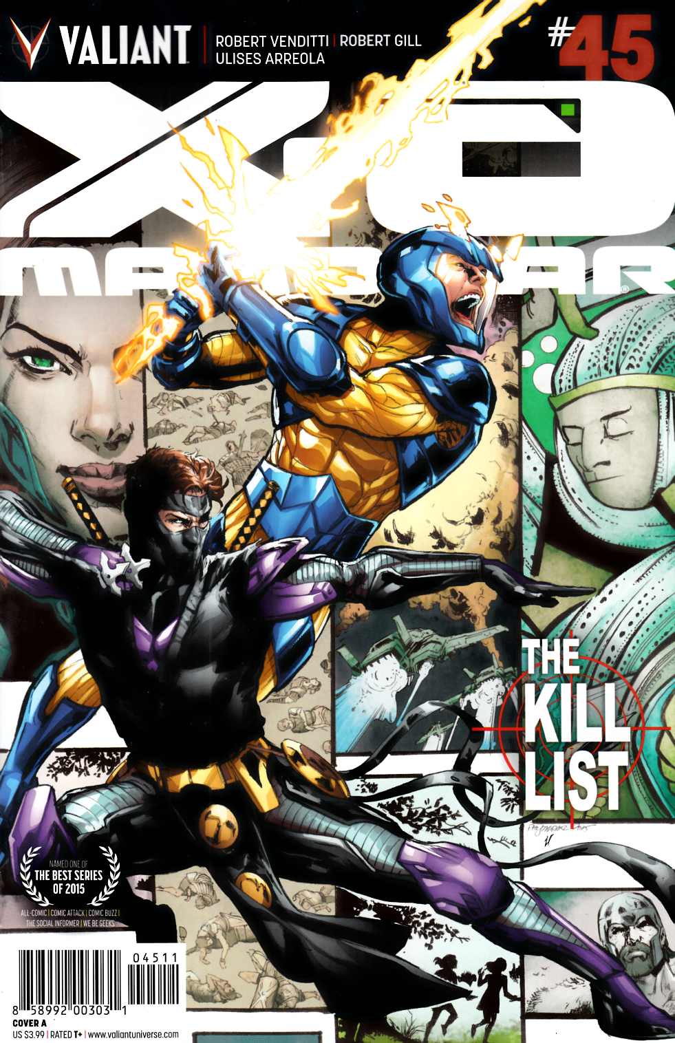 X-O Manowar #45 Cover A- Jimenez [Valiant Comic] LARGE