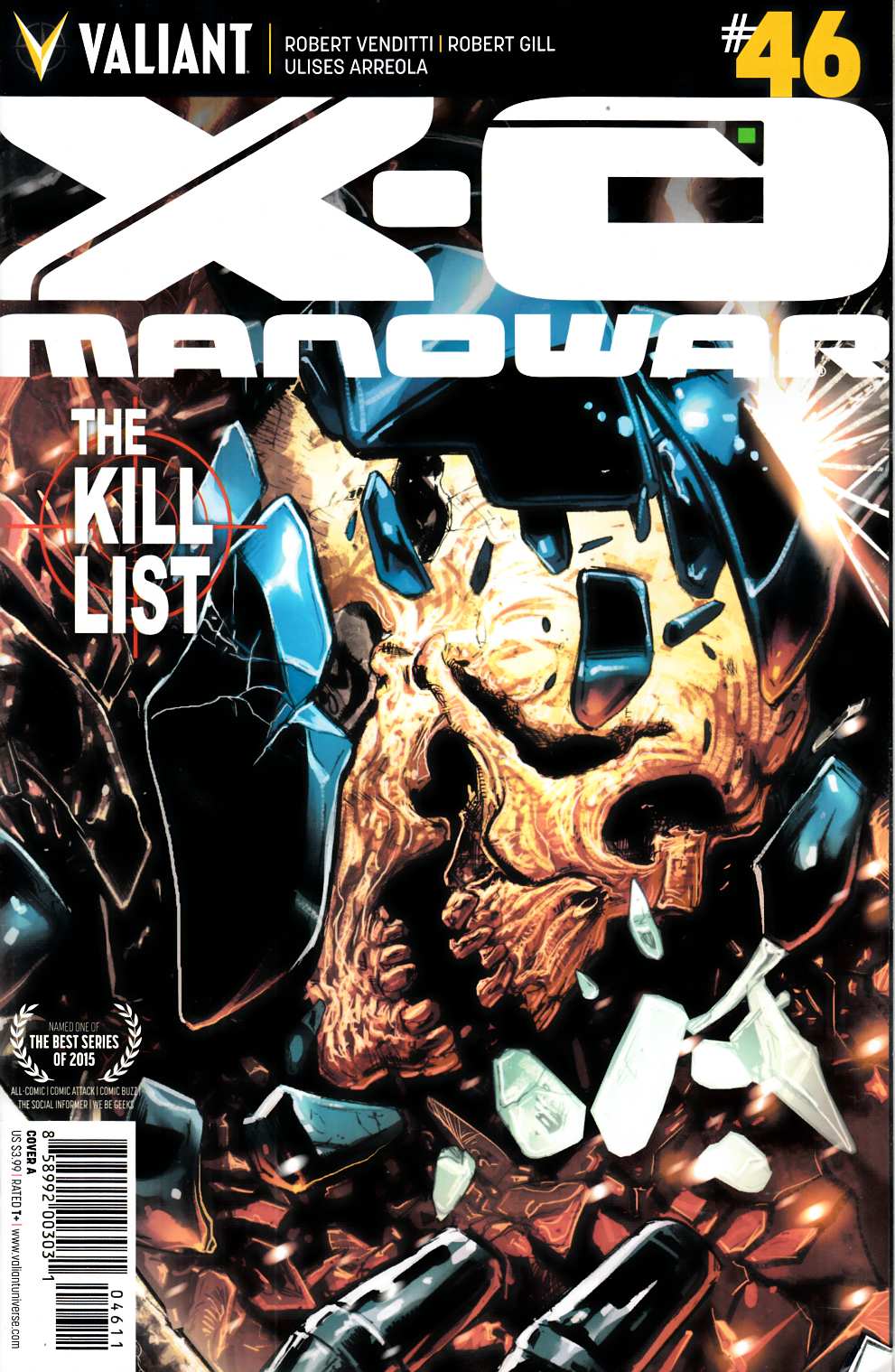 X-O Manowar #46 Cover A- Jimenez [Valiant Comic] LARGE