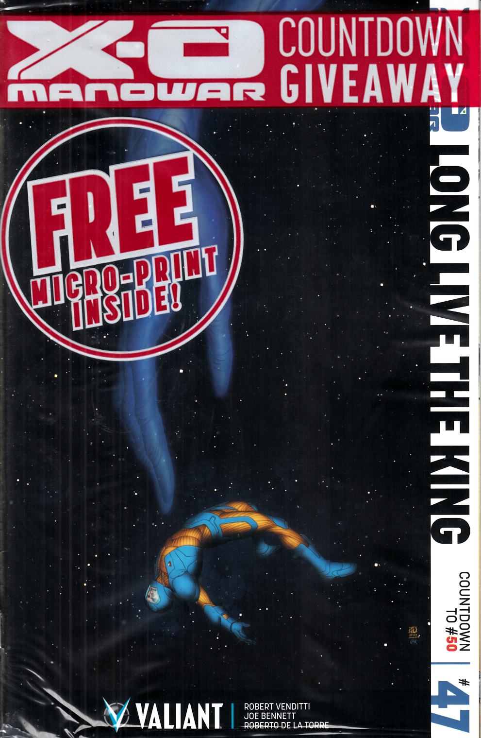 X-O Manowar #47 Cover C [Valiant Comic] THUMBNAIL