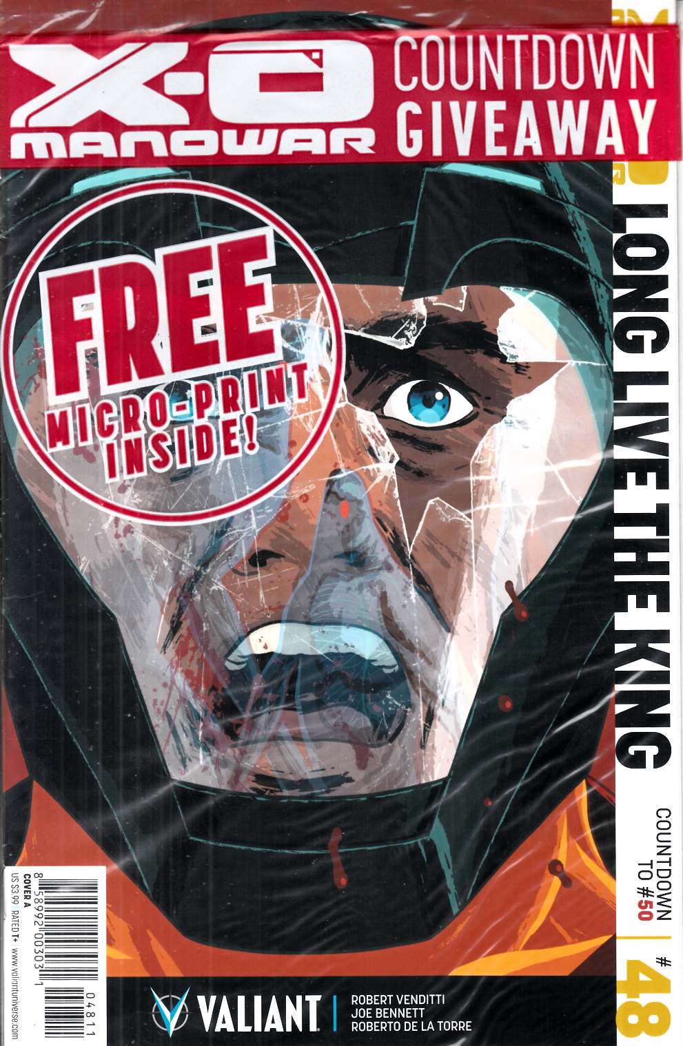 X-O Manowar #48 Cover A Very Fine (8.0) [Valiant Comic] THUMBNAIL