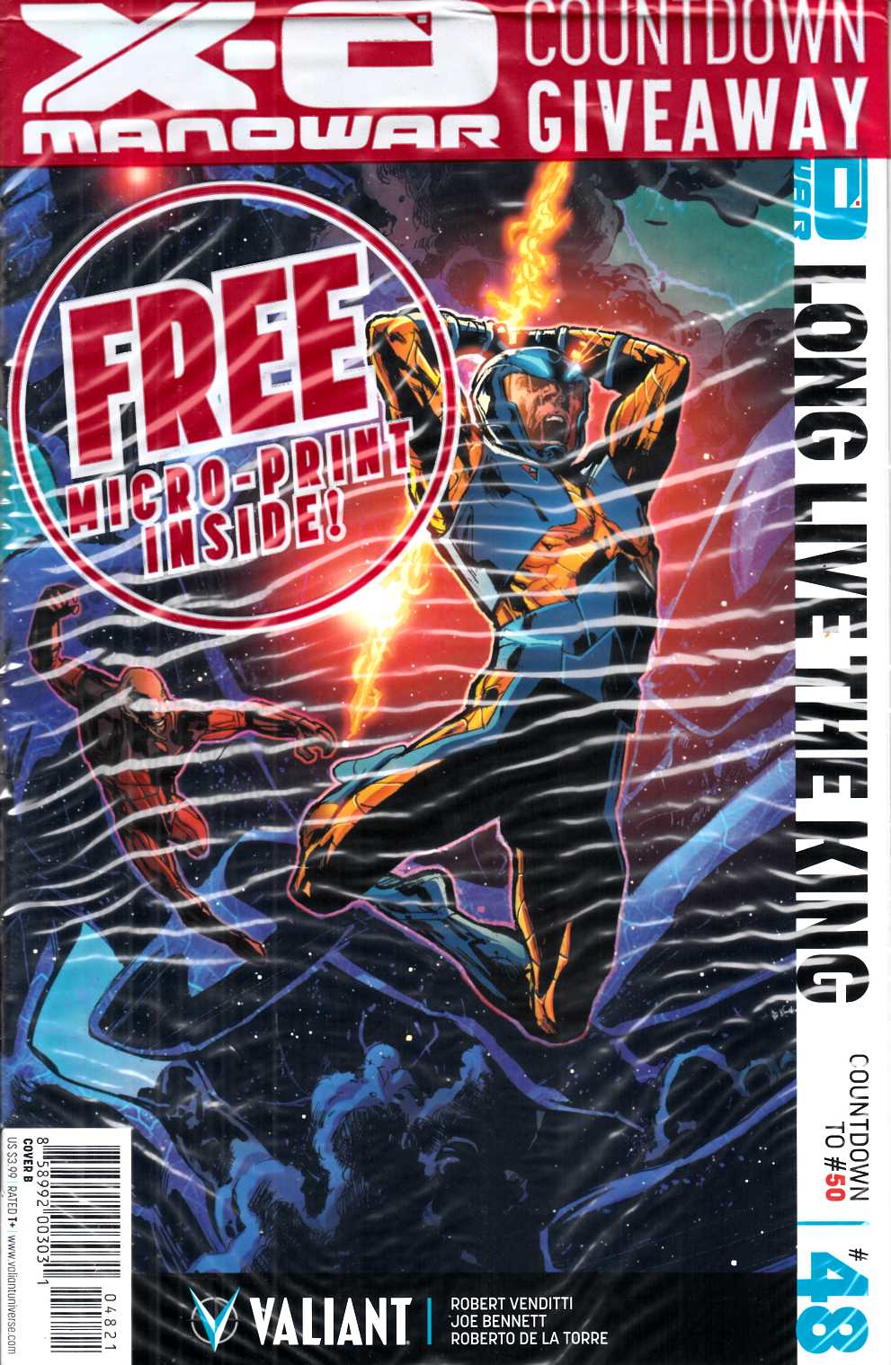 X-O Manowar #48 Cover B [Valiant Comic] THUMBNAIL