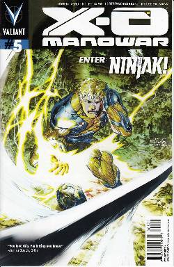 X-O Manowar (ongoing) #5 Pullbox Tan Cover [Comic] LARGE