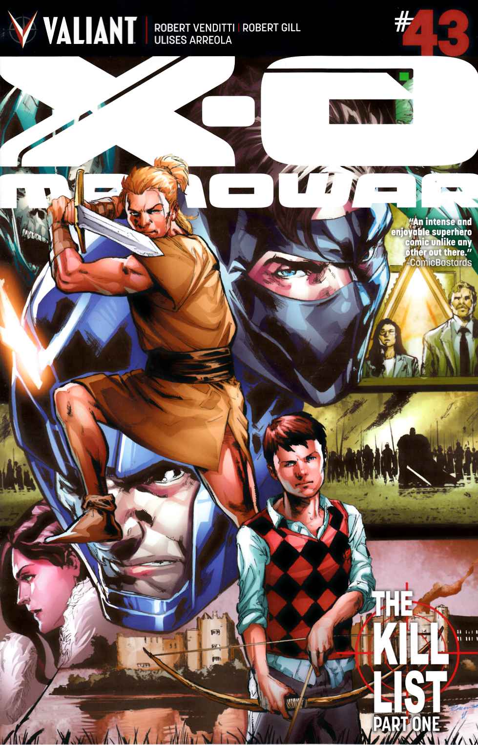 X-O Manowar #43 Cover A- Jimenez [Valiant Comic] LARGE