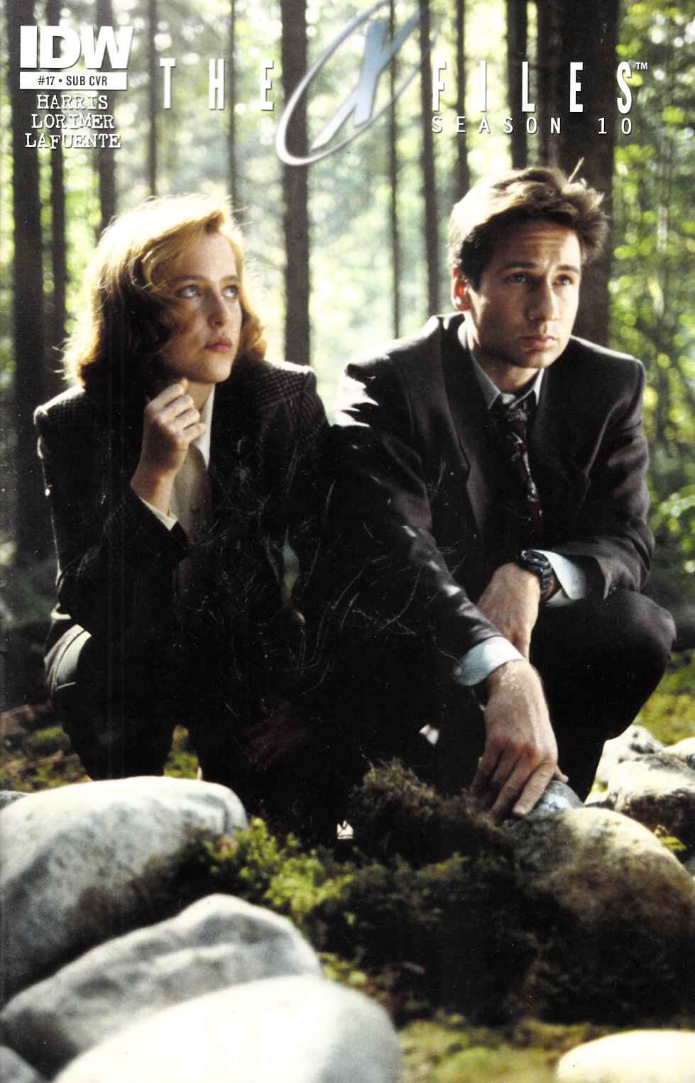 X-Files Season 10 #17 Subscription Cover [IDW Comic] THUMBNAIL