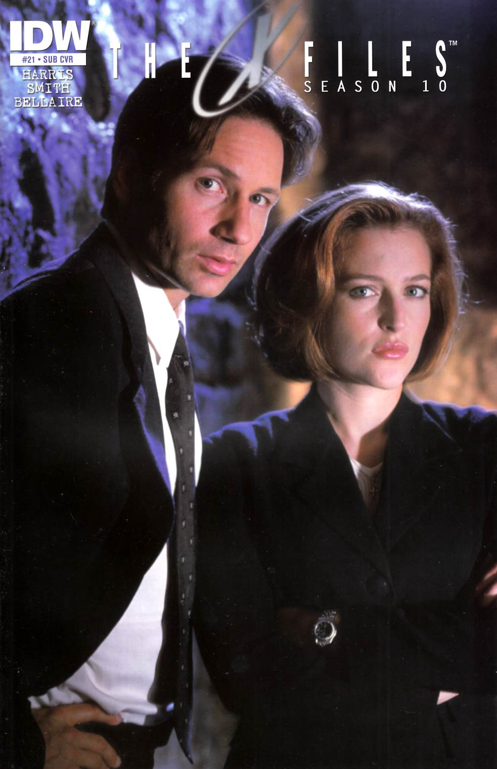 X-Files Season 10 #21 Subscription Cover [IDW Comic] THUMBNAIL