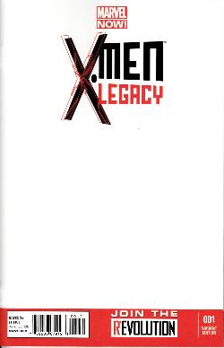 X-Men Legacy #1 Blank Cover [Comic] LARGE