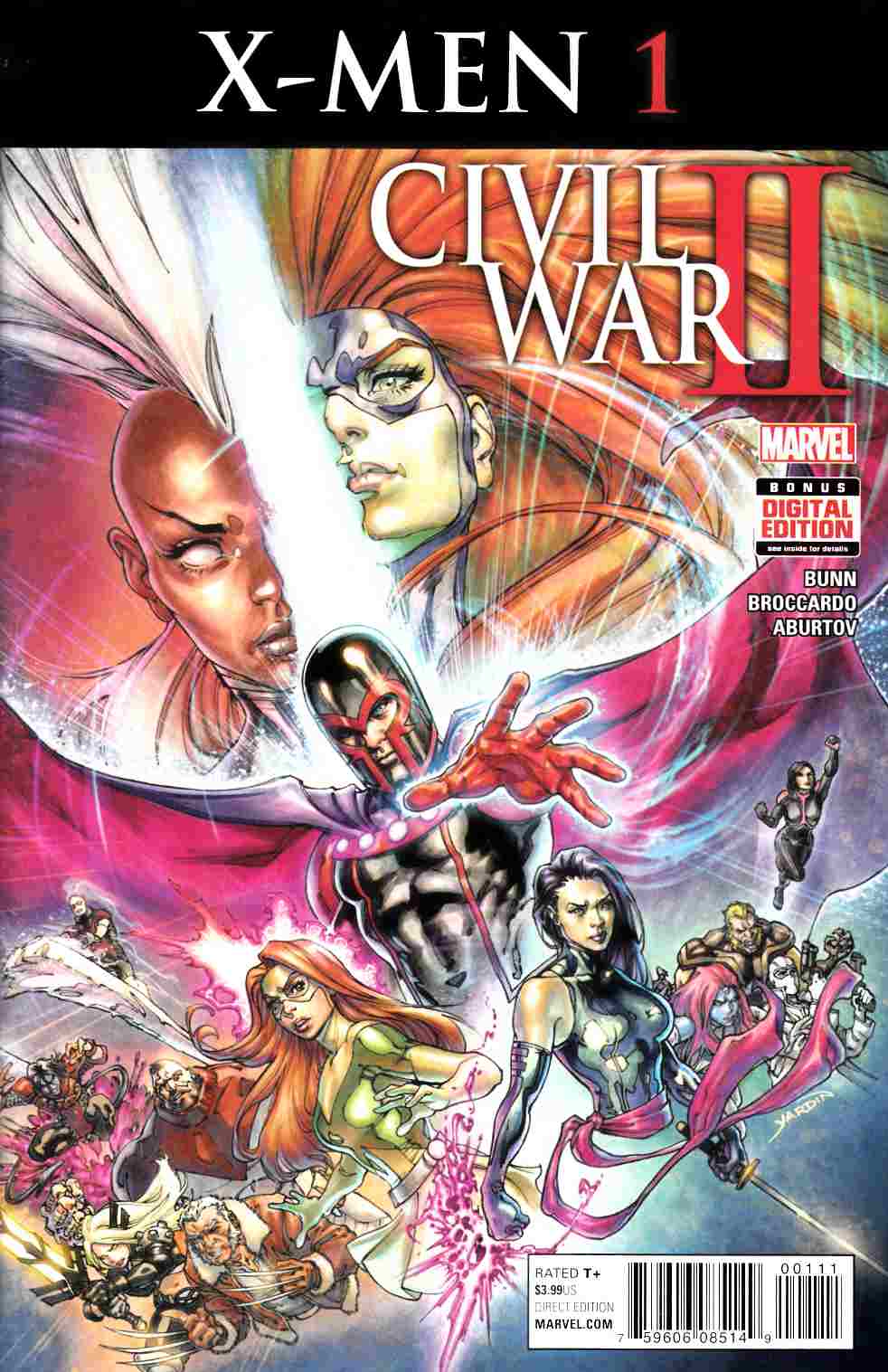 Civil War II X-Men #1 [Marvel Comic] LARGE