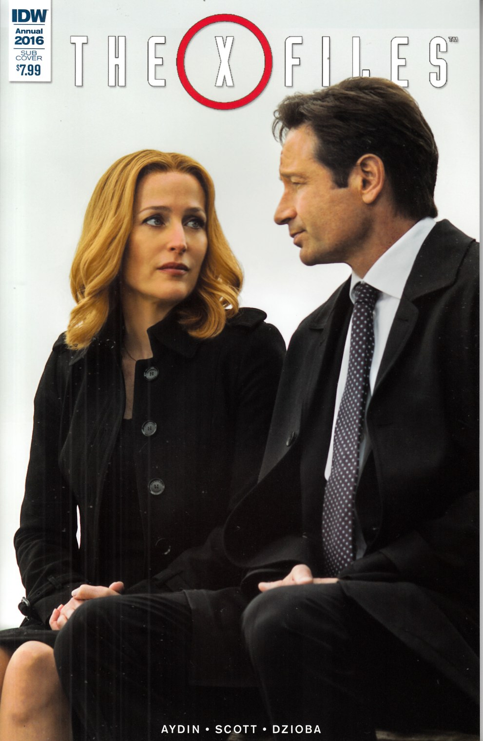 X-Files Annual 2016 #1 Subscription Cover [IDW Comic] LARGE