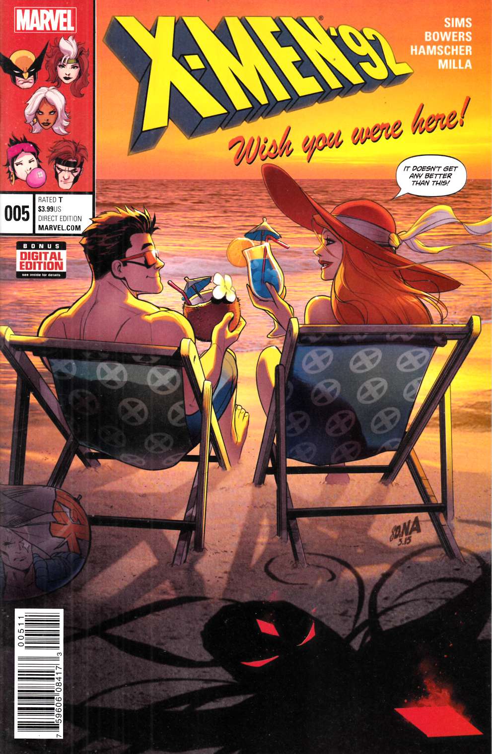 X-Men 92 #5 [Marvel Comic] THUMBNAIL
