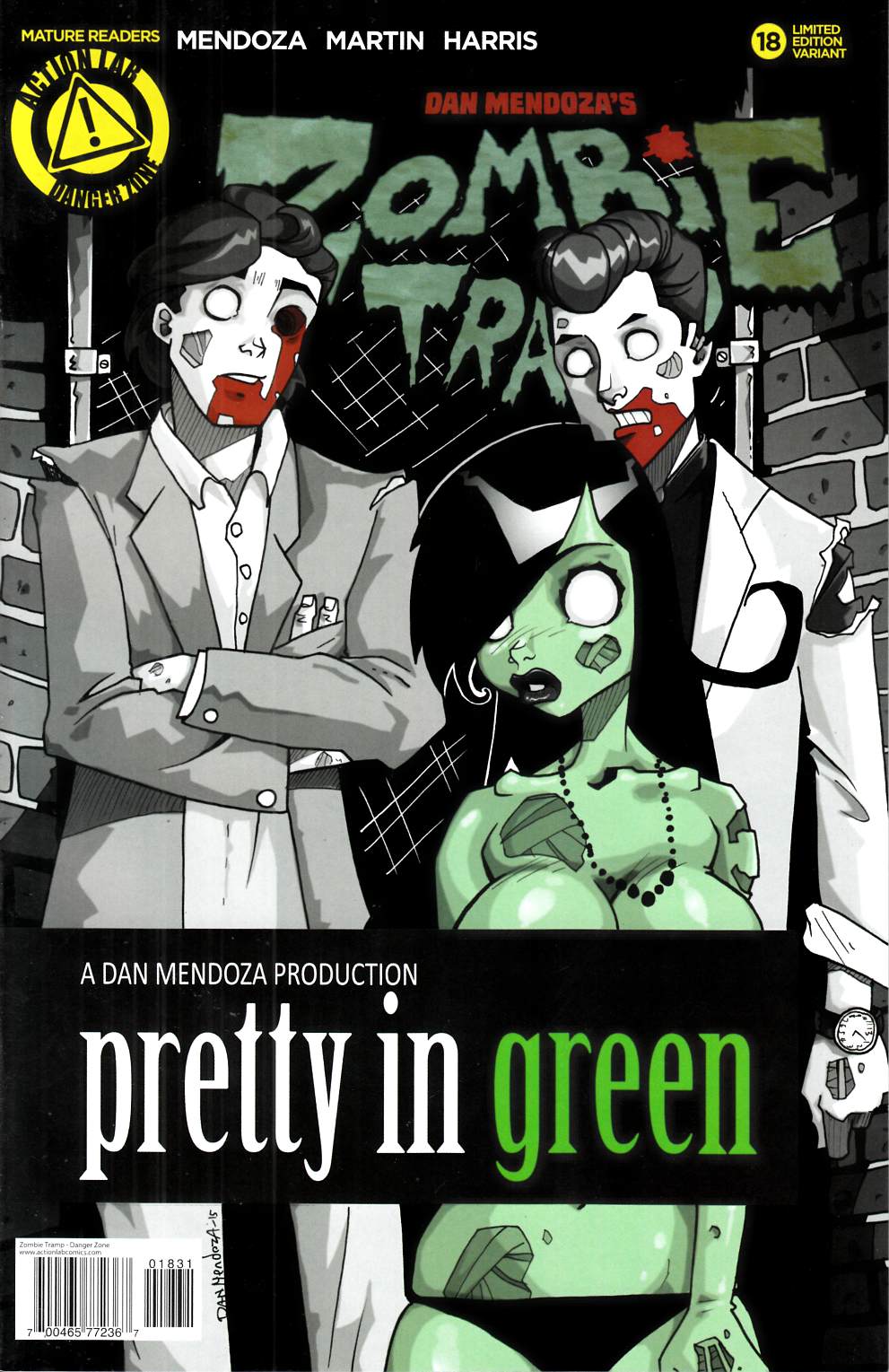 Zombie Tramp Ongoing #18 Mendoza Variant Cover Very Fine (8.0) [Action Lab Comic] THUMBNAIL