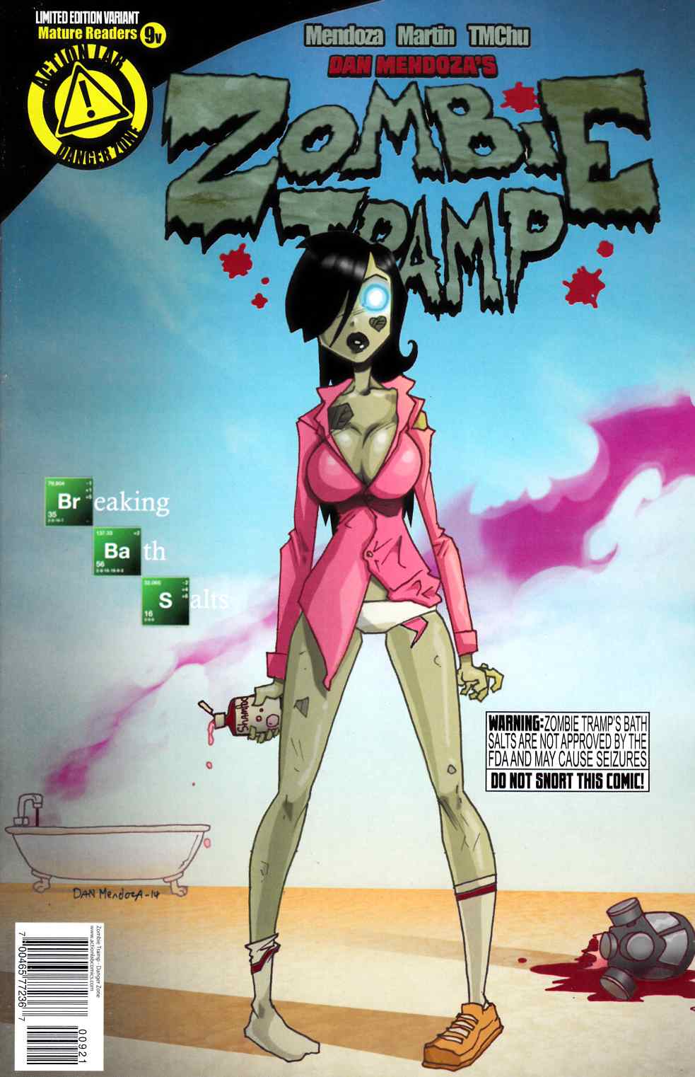Zombie Tramp Ongoing #9 Mendoza Variant Cover Near Mint (9.4) [Danger Zone Comic] THUMBNAIL