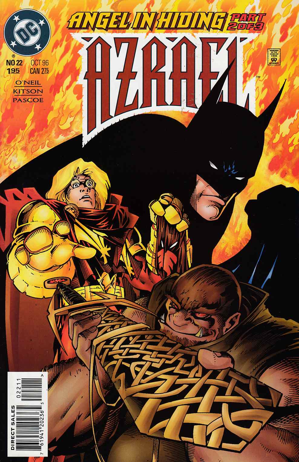 Azrael Agent of the Bat #22 Very Fine (8.0) [DC Comic] THUMBNAIL