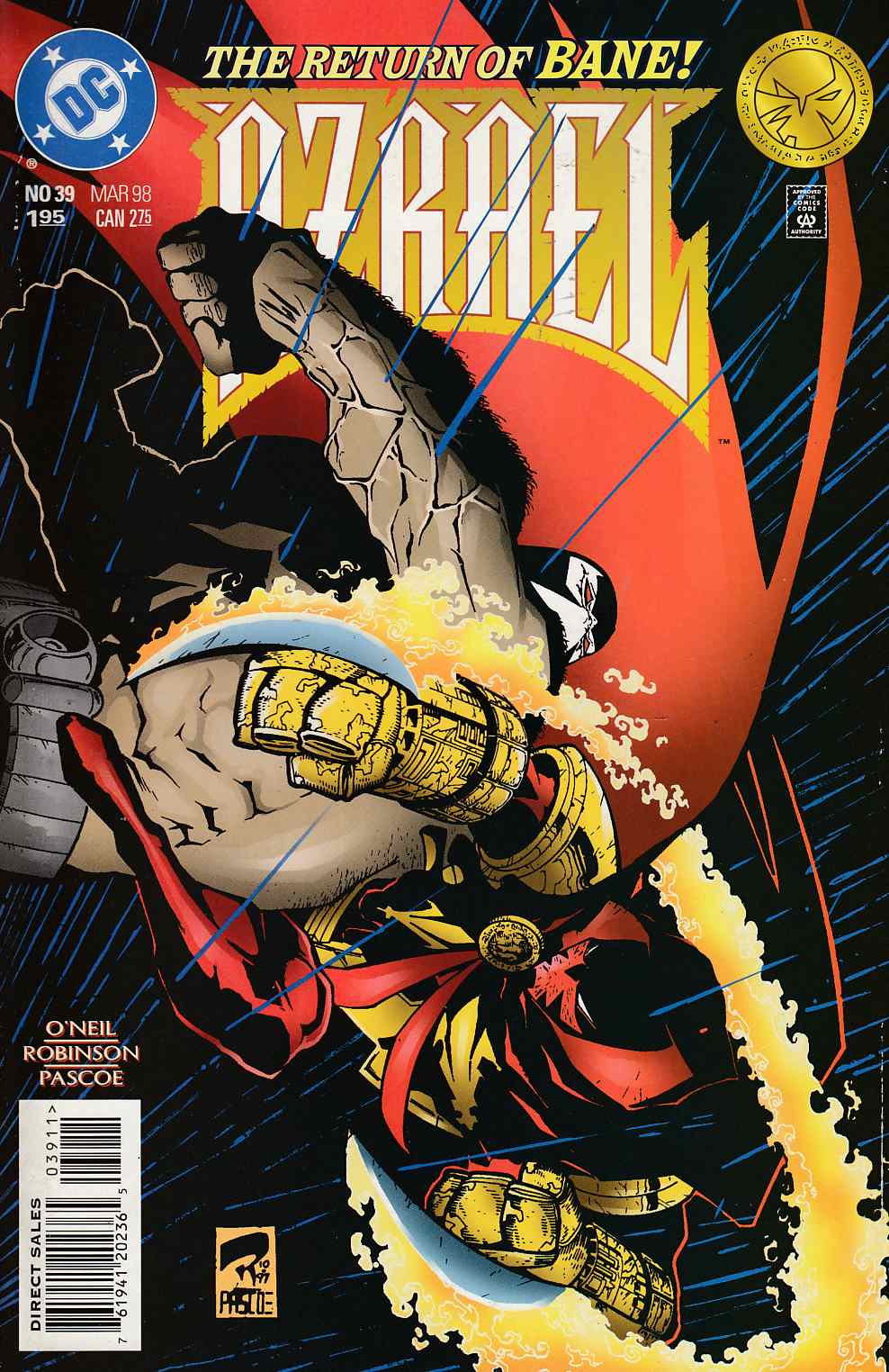 Azrael Agent of the Bat #39 Very Fine (8.0) [DC Comic] THUMBNAIL
