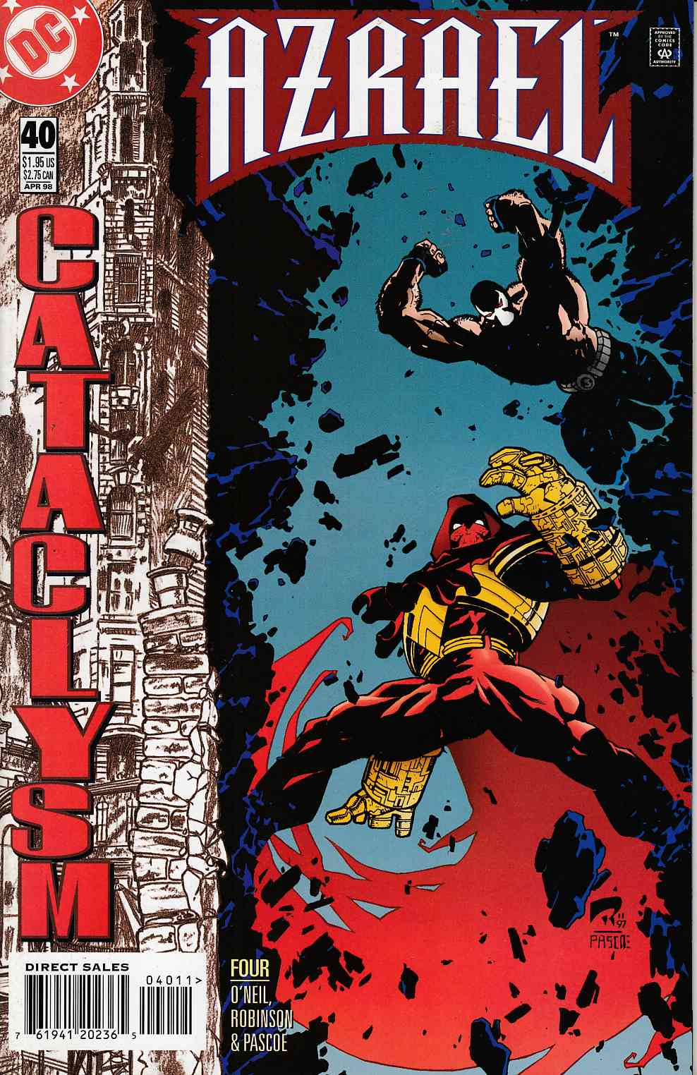 Azrael Agent of the Bat #40 Near Mint (9.4) [DC Comic] THUMBNAIL