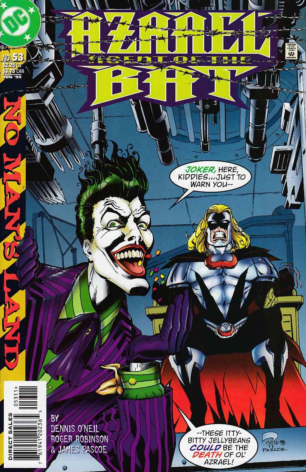 Azrael Agent of the Bat #53 Near Mint (9.4) [DC Comic] LARGE