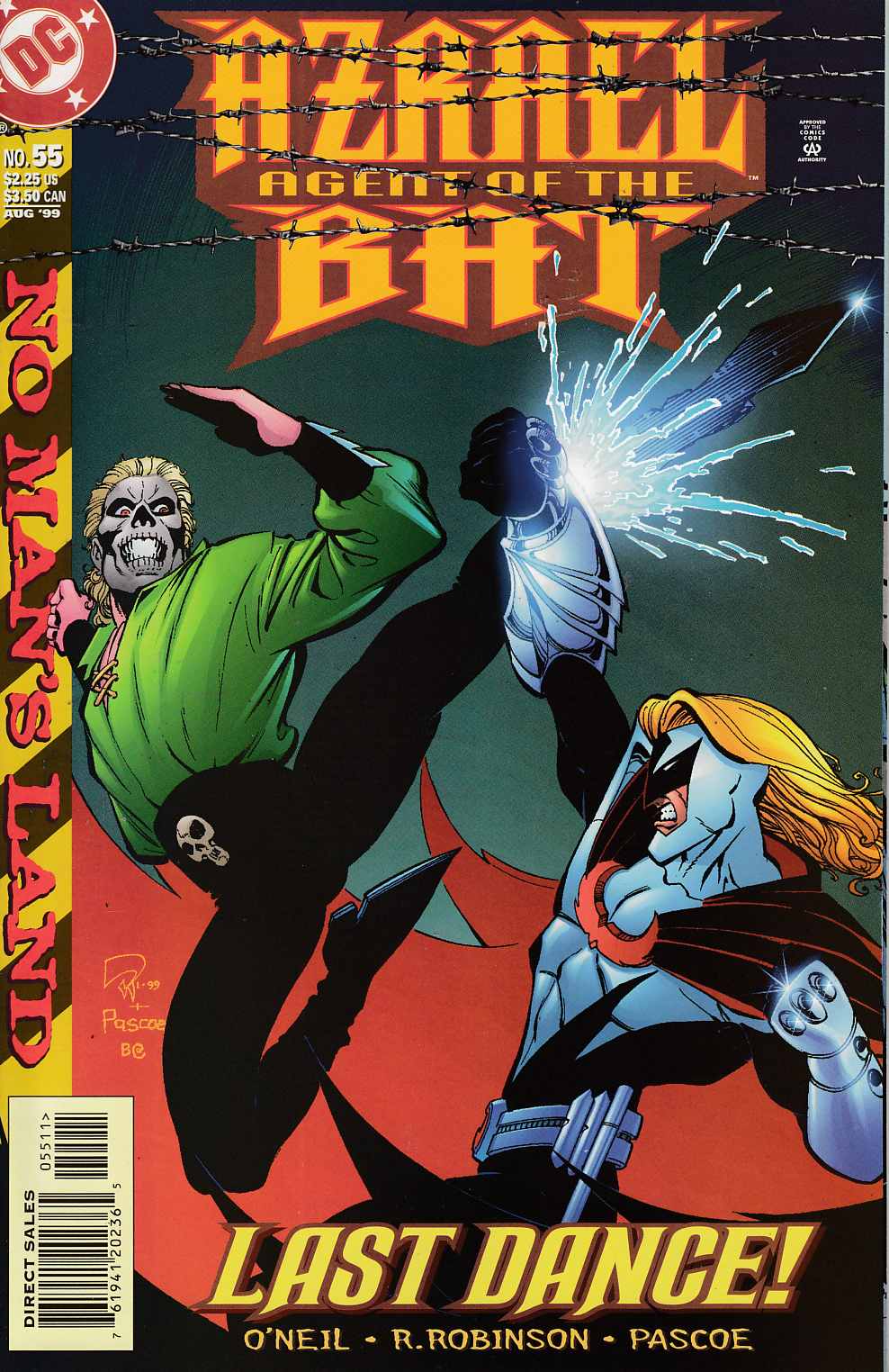 Azrael Agent of the Bat #55 Near Mint (9.4) [DC Comic] LARGE