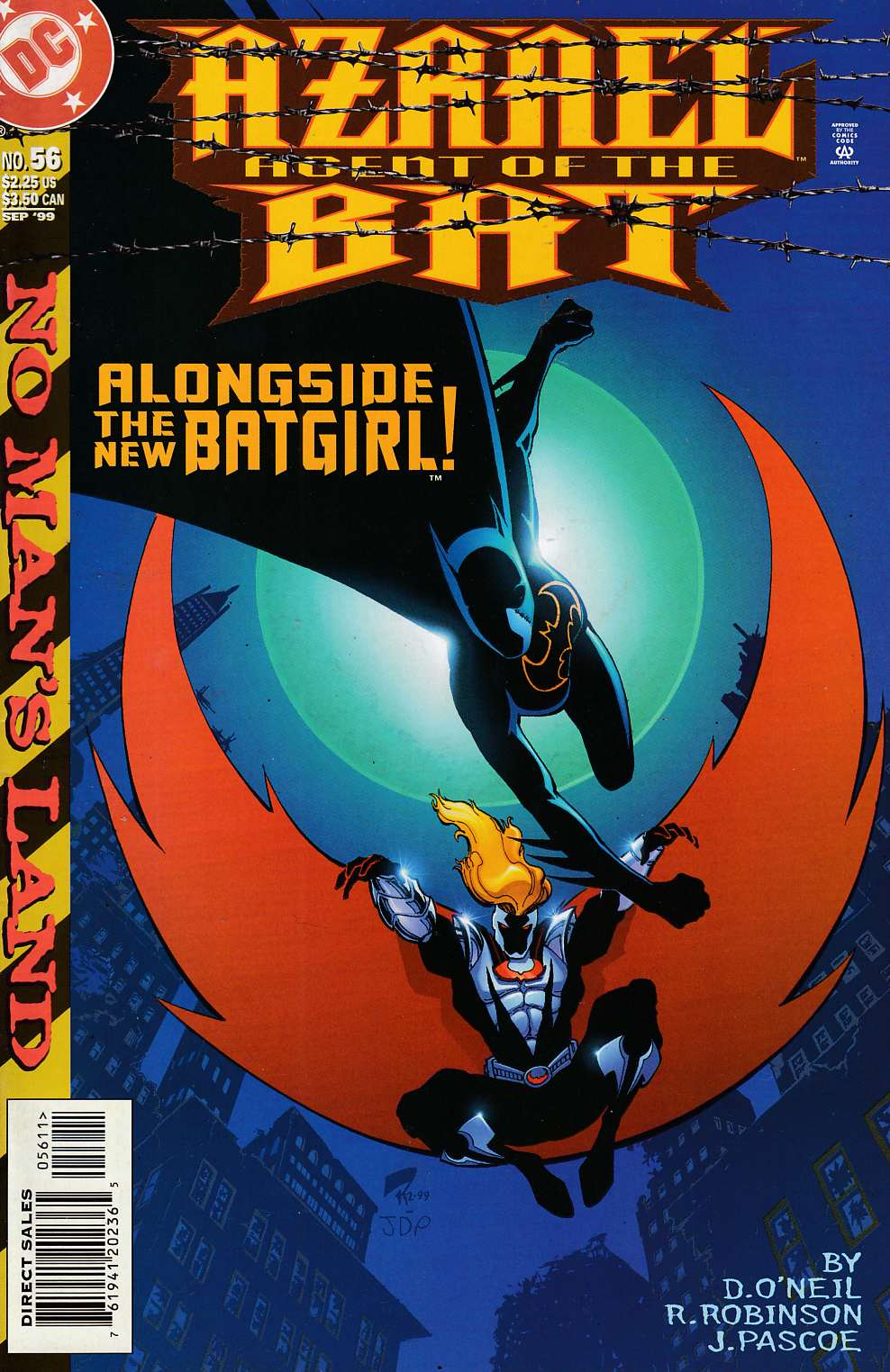 Azrael Agent of the Bat #56 Near Mint (9.4) [DC Comic] LARGE