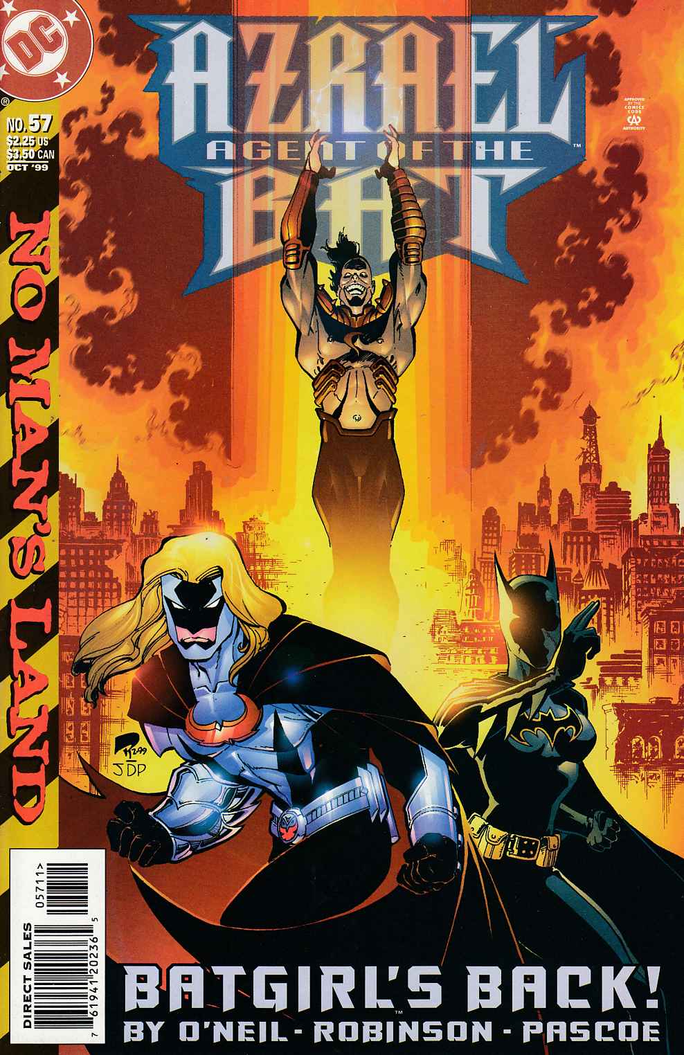 Azrael Agent of the Bat #57 Near Mint (9.4) [DC Comic] LARGE