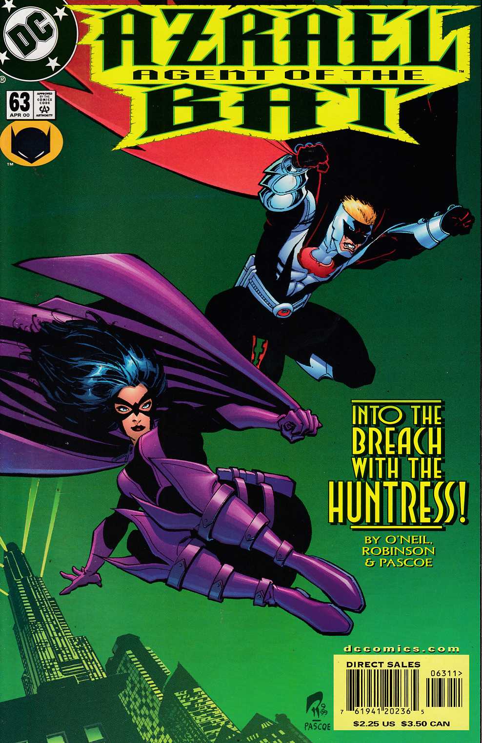Azrael Agent of the Bat #63 Near MInt (9.4) [DC Comic] LARGE