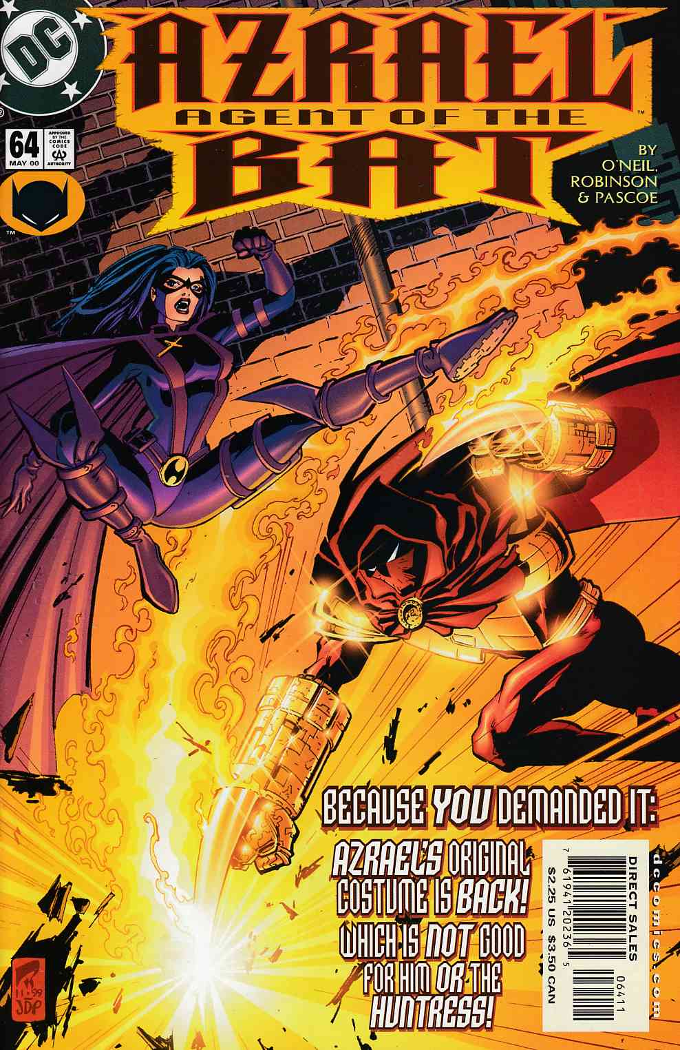 Azrael Agent of the Bat #64 Near MInt (9.4) [DC Comic] THUMBNAIL