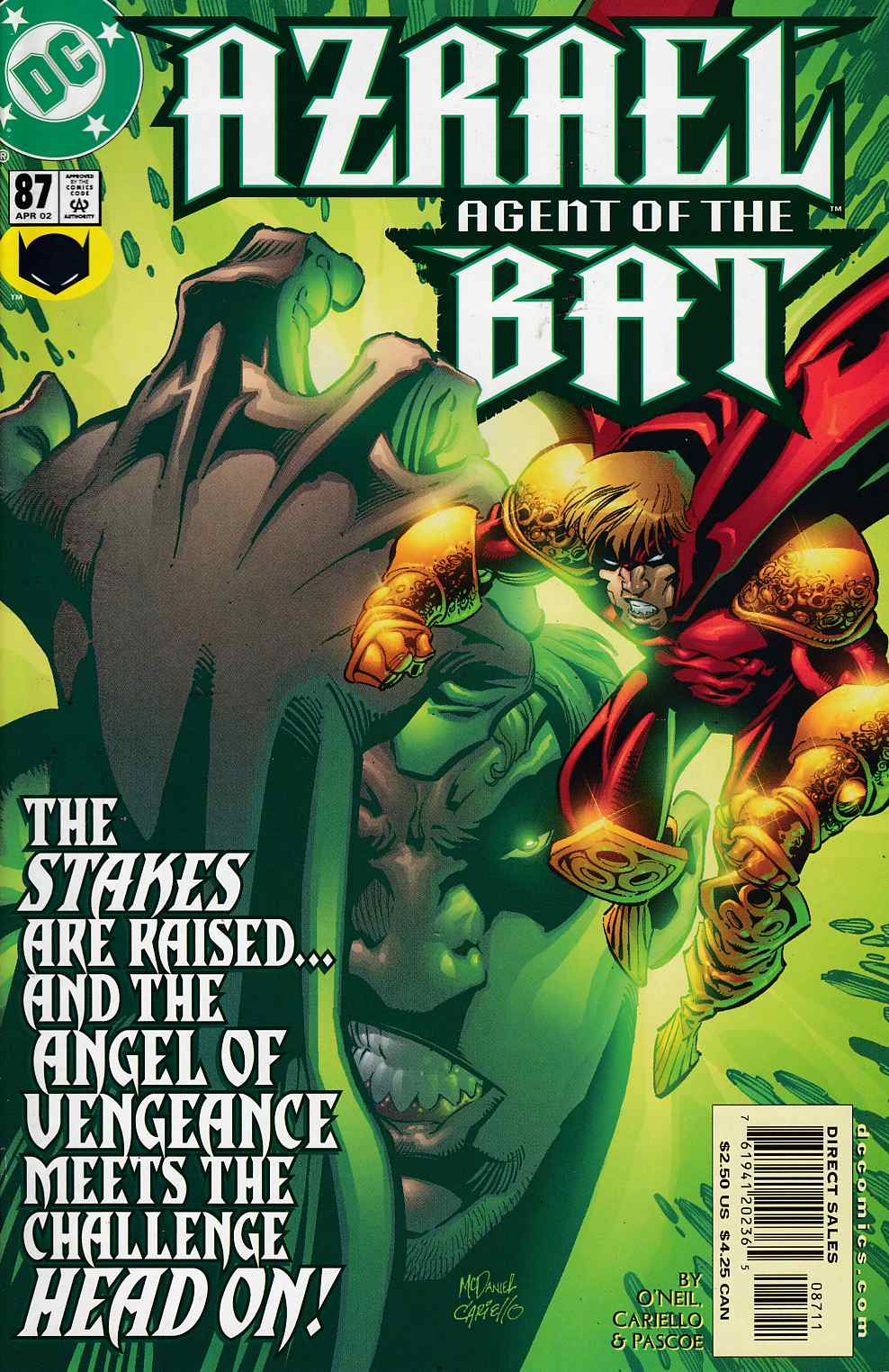 Azrael Agent of the Bat #87 Near MInt (9.4) [DC Comic] LARGE