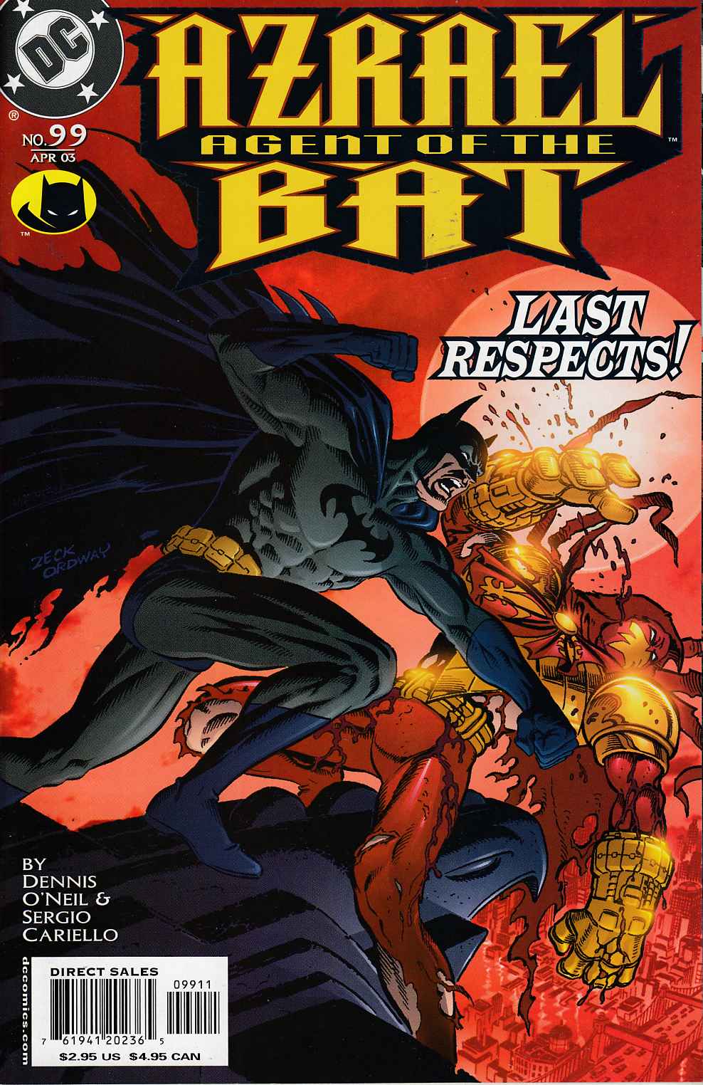 Azrael Agent of the Bat #99 Fine (6.0) [DC Comic] THUMBNAIL