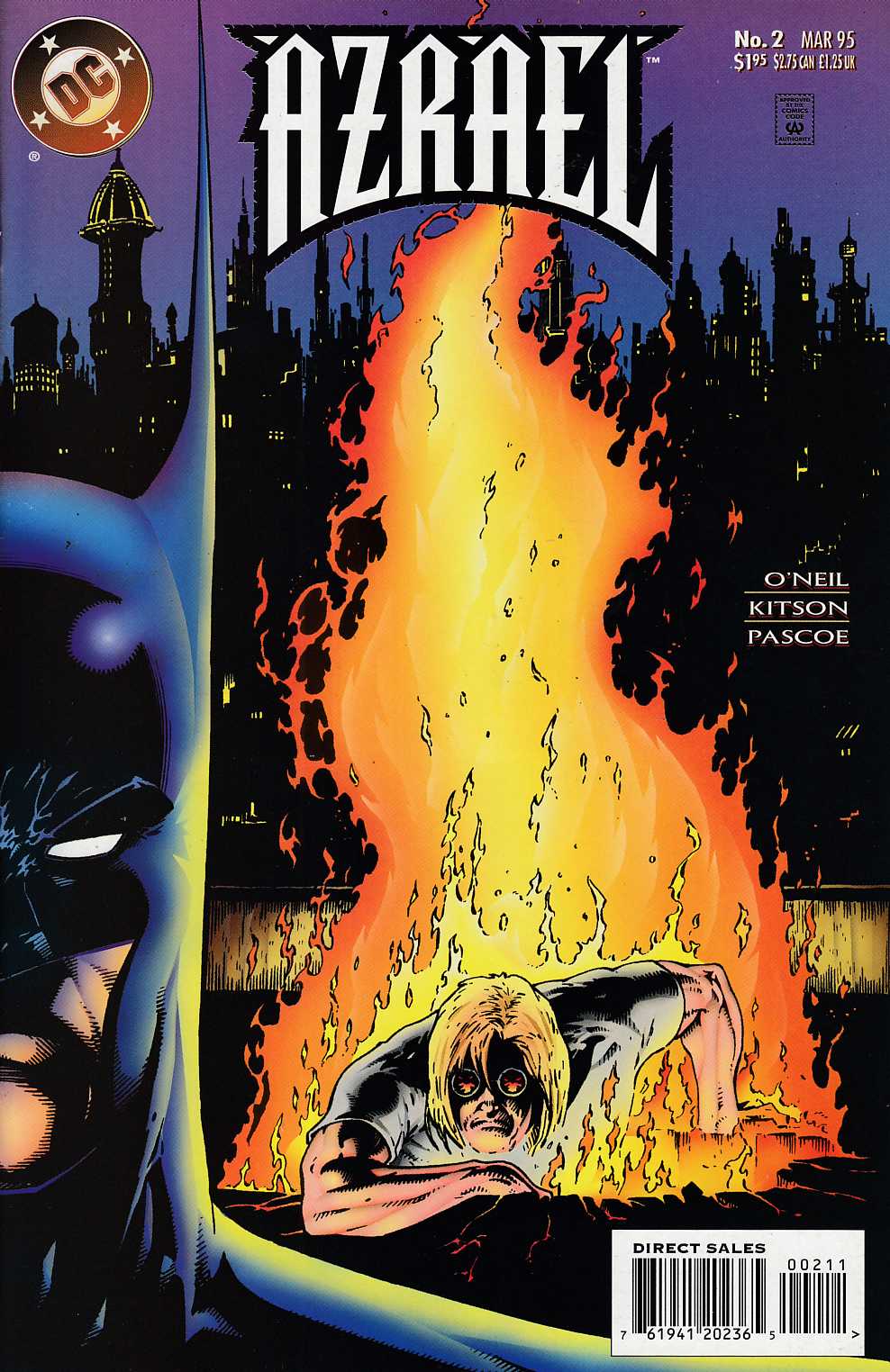Azrael Agent of the Bat #2 Near Mint (9.4) [DC Comic] THUMBNAIL