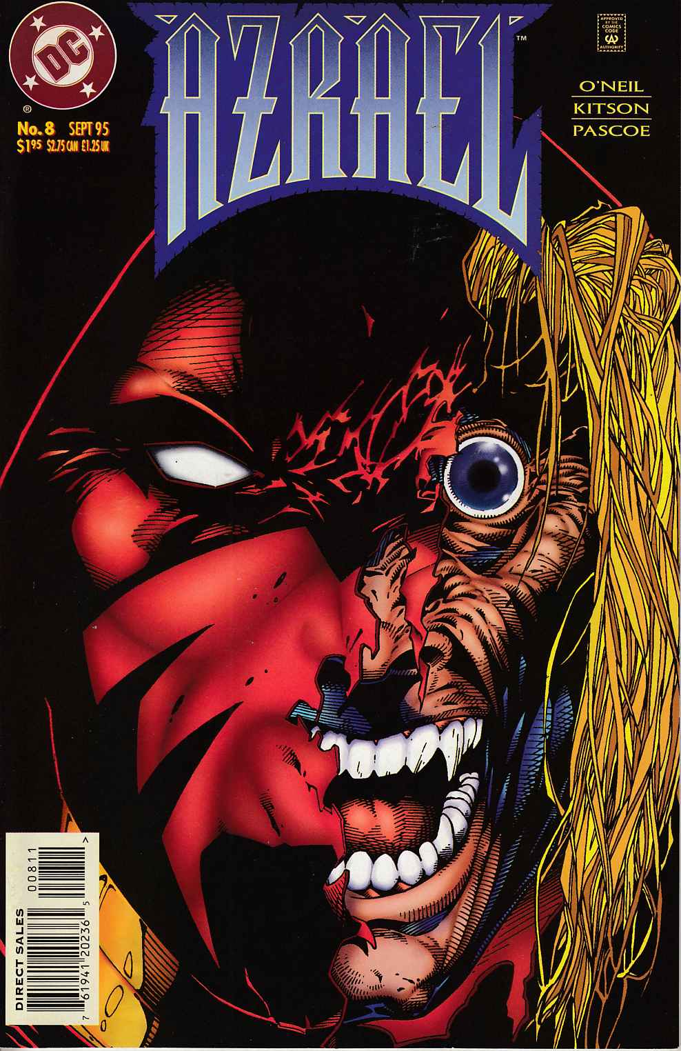 Azrael Agent of the Bat #8 Near Mint (9.4) [DC Comic] THUMBNAIL