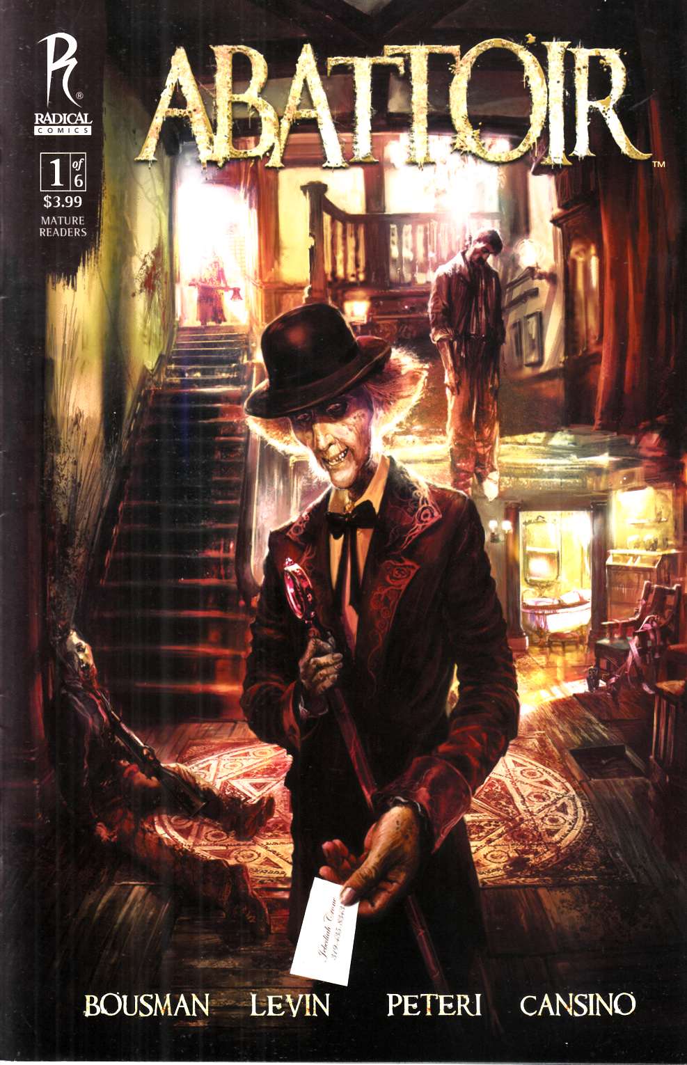 Abattoir #1 Very Fine (8.0) [Radical Comic] THUMBNAIL