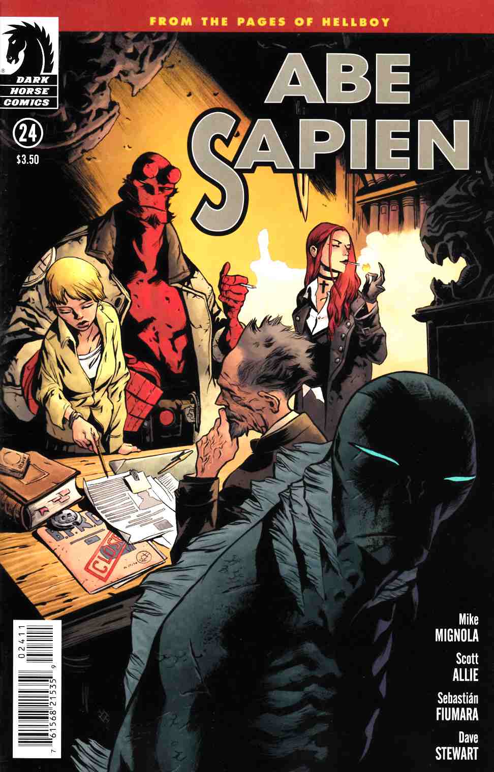 Abe Sapien #24 Near Mint (9.4) [Dark Horse Comic] THUMBNAIL