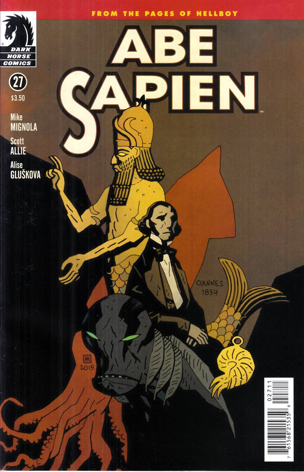 Abe Sapien #27 Near Mint (9.4) [Dark Horse Comic] THUMBNAIL