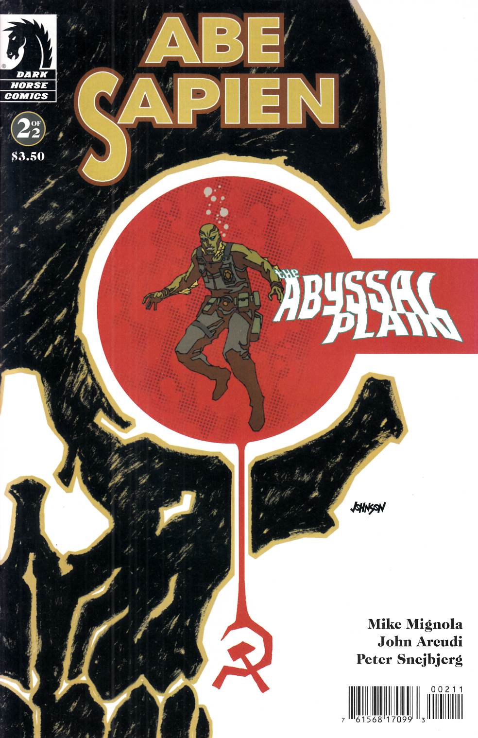 Abe Sapien Abyssal Plain #2 Near Mint (9.4) [Dark Horse Comic] LARGE
