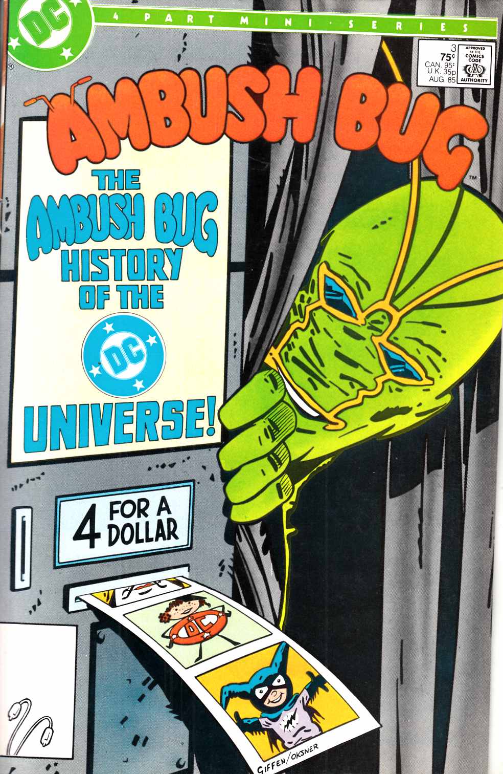 Ambush Bug #3 Very Fine (8.0) [DC Comic] THUMBNAIL