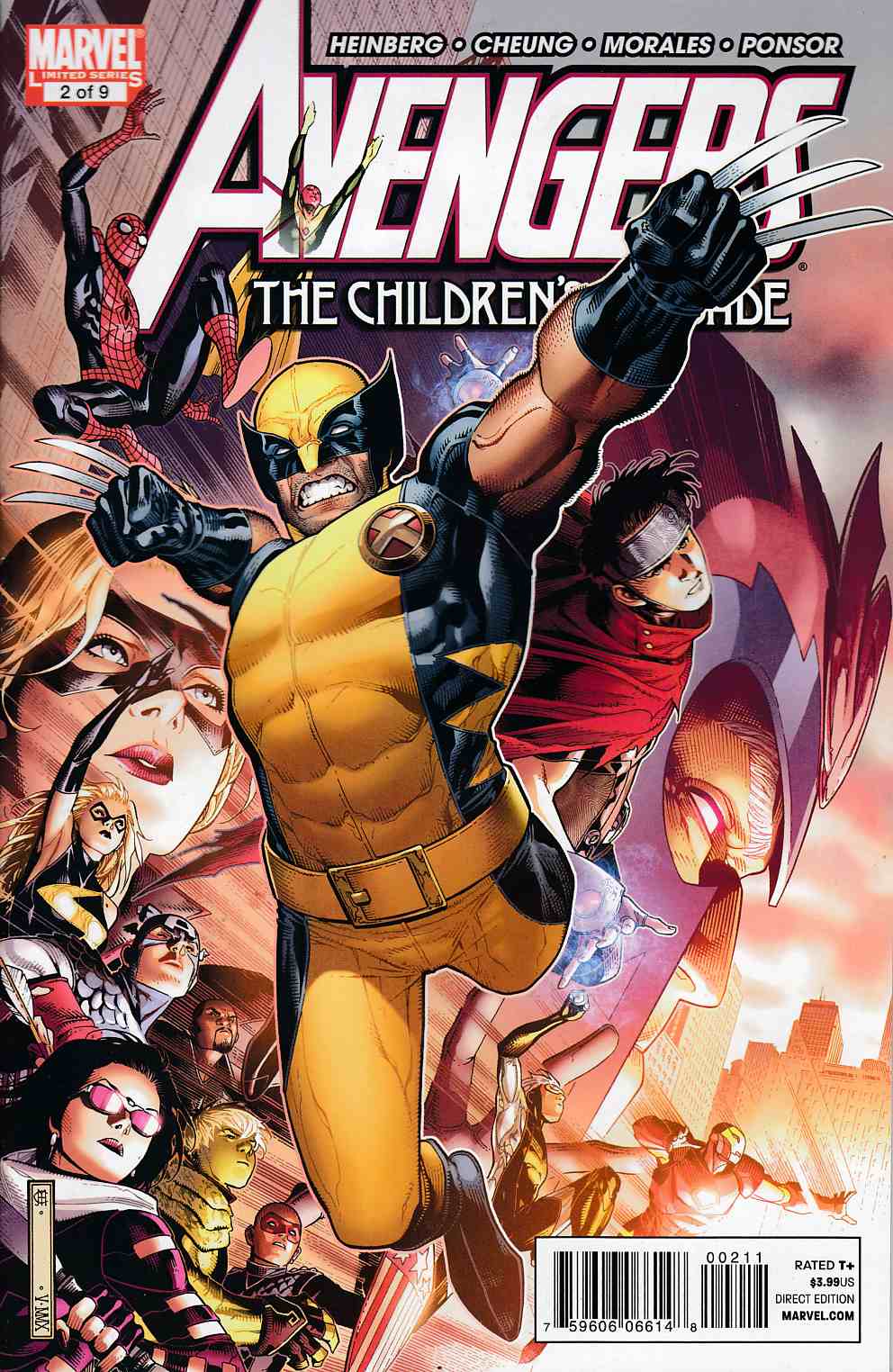 Avengers Childrens Crusade #2 Very Fine (8.0) [Marvel Comic] LARGE