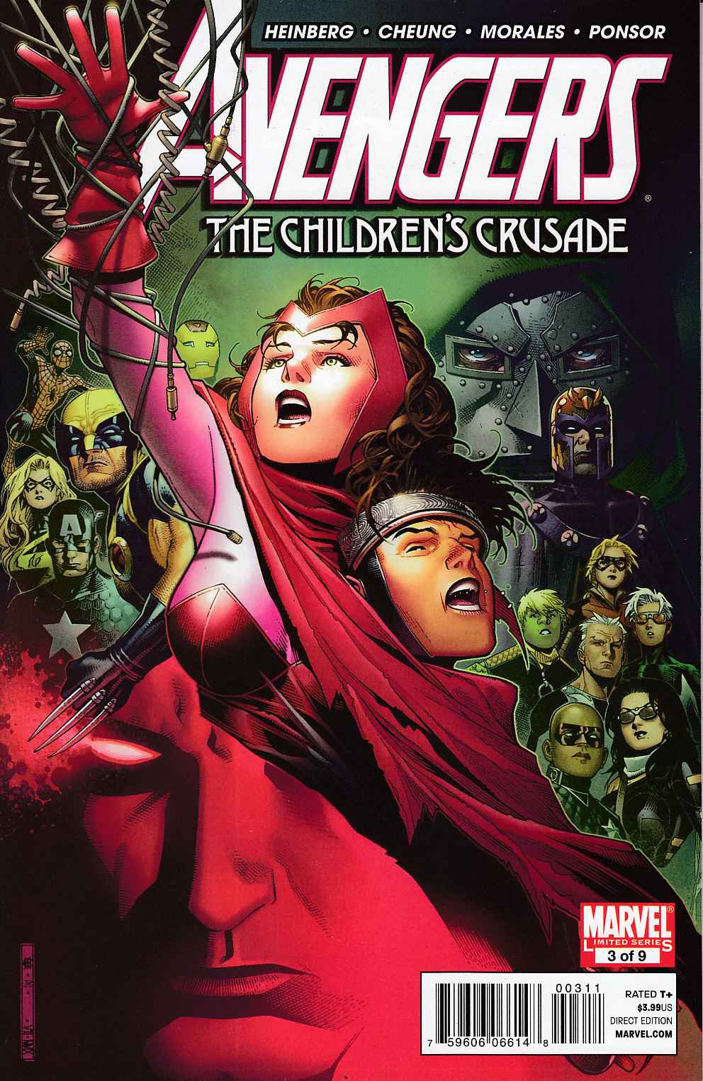 Avengers Childrens Crusade #3 Very Fine (8.0) [Marvel Comic] LARGE