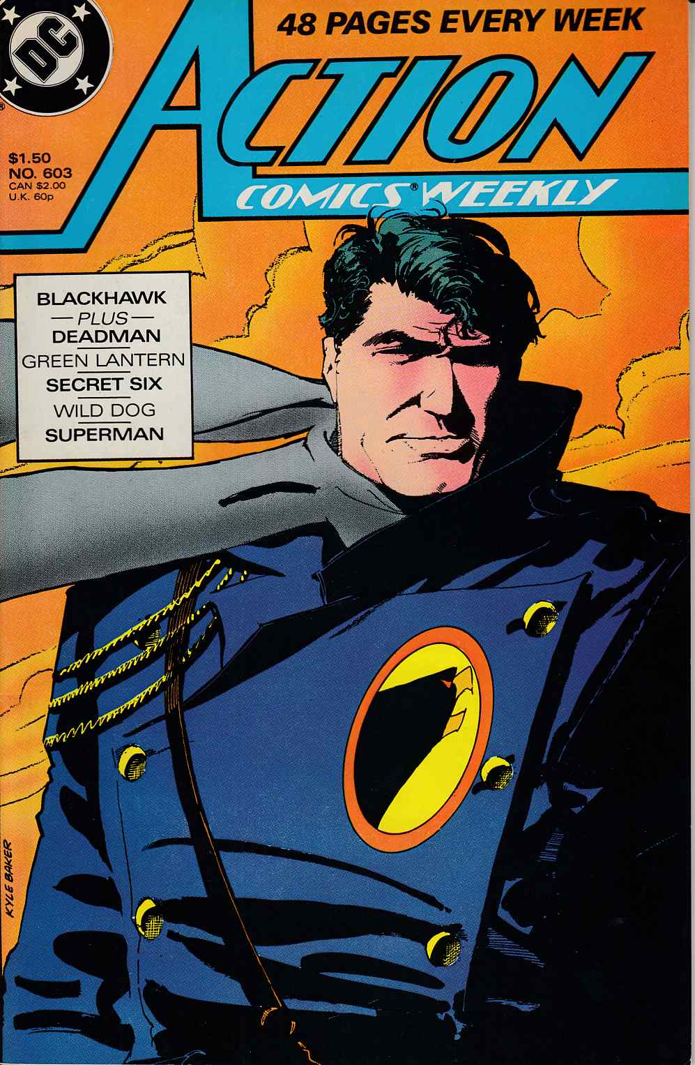Action Comics #603 Very Fine Plus (8.5) [DC Comic] THUMBNAIL