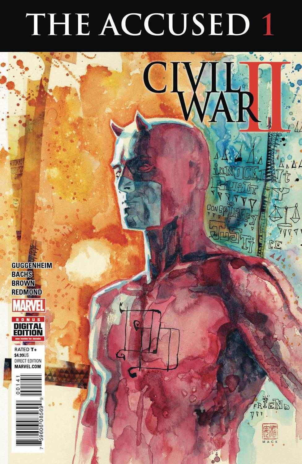 Accused #1 [Marvel Comic] THUMBNAIL