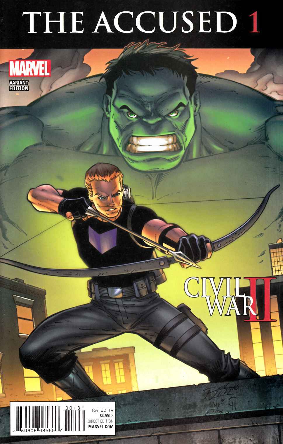 Accused #1 Lim Variant Cover [Marvel Comic] LARGE