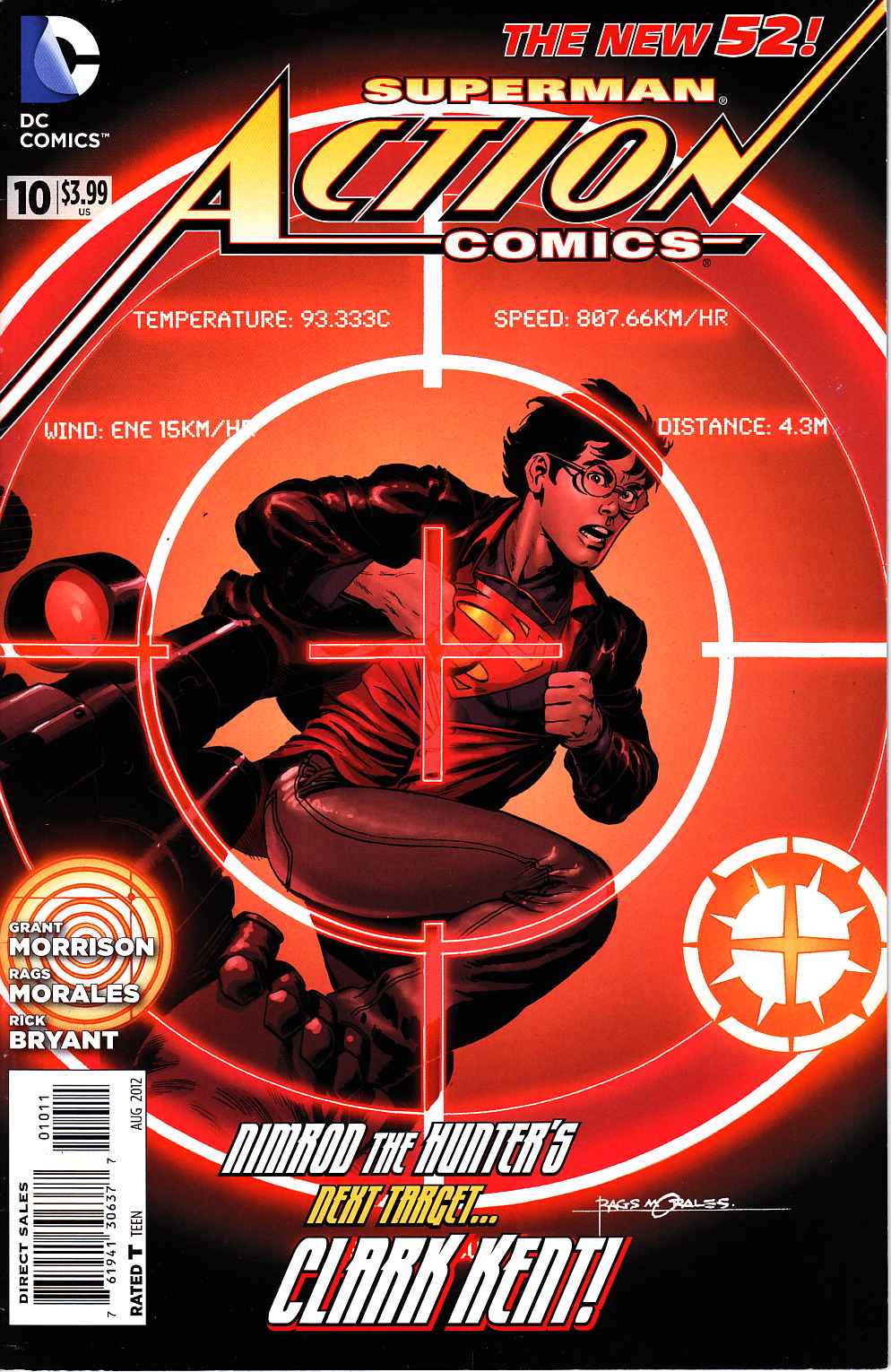 Action Comics #10 Very Fine (8.0) [DC Comic] LARGE